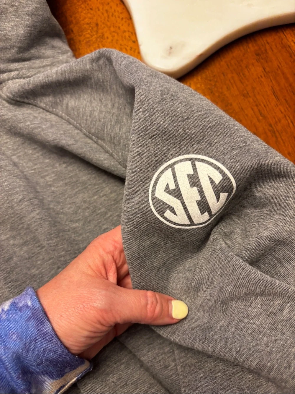 Nike UT Austin Men’s Gray and Black Full-Zip Hooded Performance Jacket medium